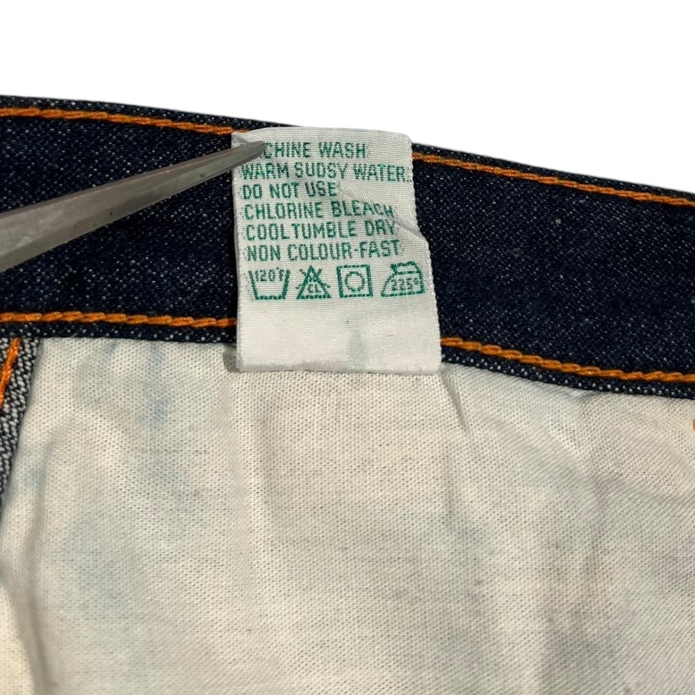 NWT Vintage 1980s Gitano Women's 40 High-Rise Short Denim Jeans Deadstock - Picture 7 of 16